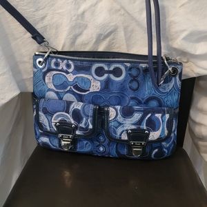 Coach Poppy signature crossbody